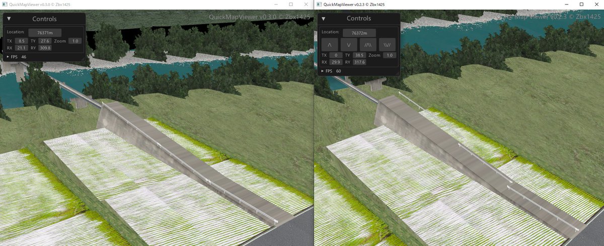 QMV0.3.0　BVEとズレていた表示が意図通りになった