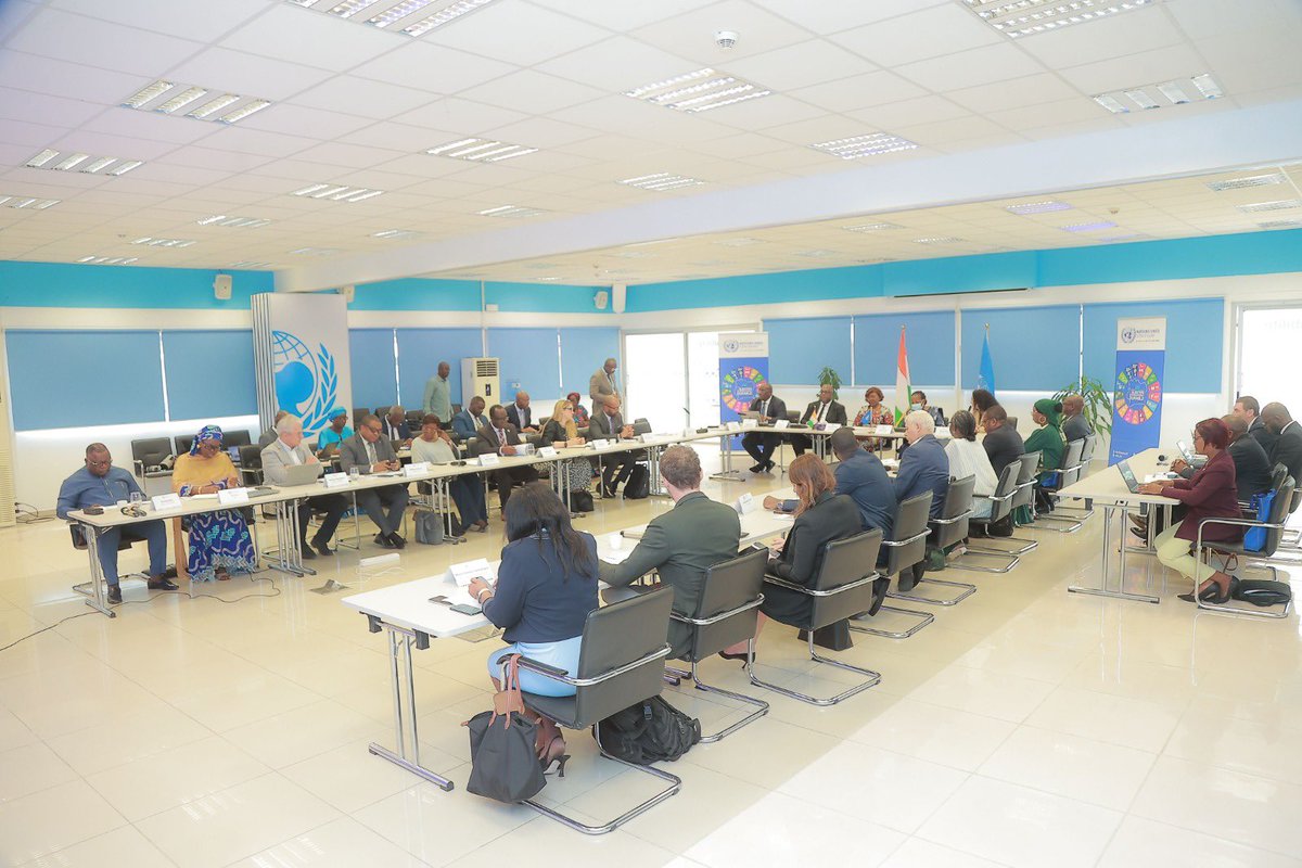 ONU_CIV's tweet image. Les chefs d’agences d’@ONU_CIV entament leur retraite annuelle ce 10 fév. avec la participation de la Ministre @niale_kaba.
3️⃣ jours de bilan du Cadre de Coopération #UN 21-25 &amp;amp; de réflexions stratégiques pour préparer le futur Cadre 2026-2030 aligné sur les priorités du @Gouvci.