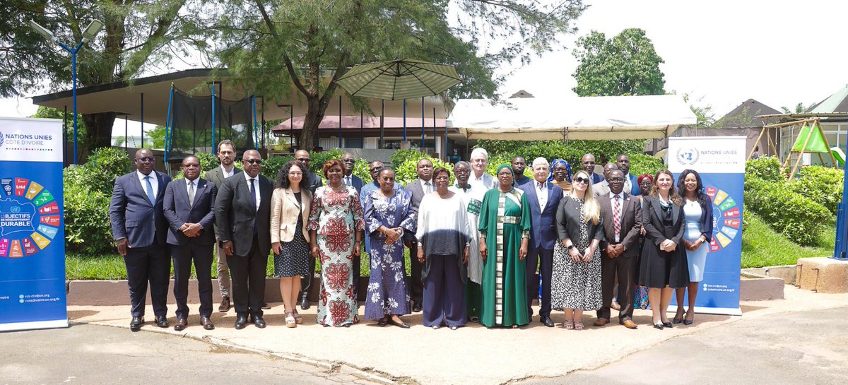 ONU_CIV's tweet image. Les chefs d’agences d’@ONU_CIV entament leur retraite annuelle ce 10 fév. avec la participation de la Ministre @niale_kaba.
3️⃣ jours de bilan du Cadre de Coopération #UN 21-25 &amp;amp; de réflexions stratégiques pour préparer le futur Cadre 2026-2030 aligné sur les priorités du @Gouvci.