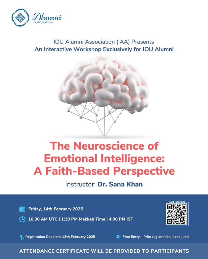 IOU_Alumni's tweet photo. Last Date: Register by 12th Feb 2025!

Key Requirements:
•Register by 12th Feb 2025
•Attend live (no recordings)
•Use the same email for Zoom entry

Don’t miss out—secure your spot now! https://t.co/LMutbgoqTd