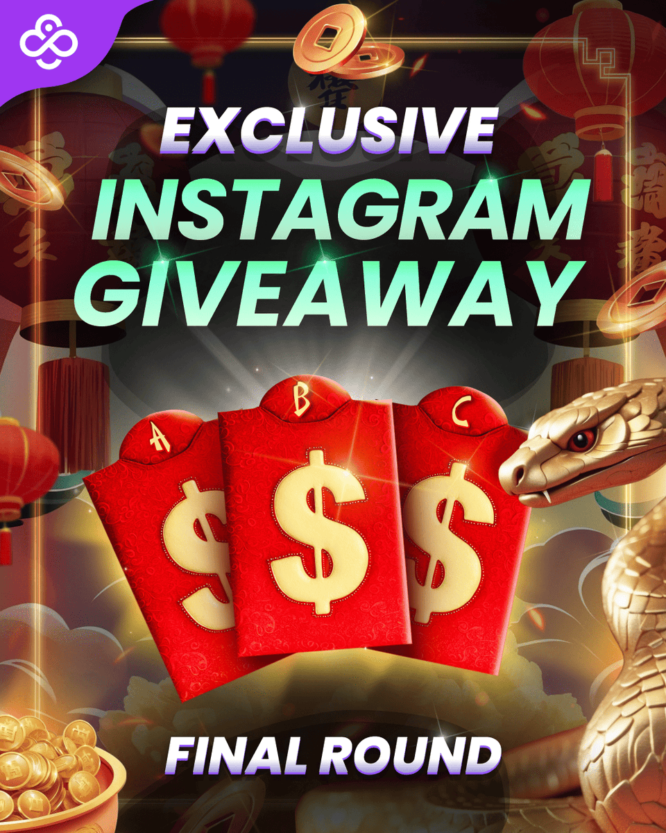 CoinCasinoOff's tweet photo. 🏮 The final round of our Red Packet Drops is here! 🏮

Sign up, and comment on our Instagram to win $1K 🧧🐍

https://t.co/Kgp3GNSCLt https://t.co/RsRSbcOYNP