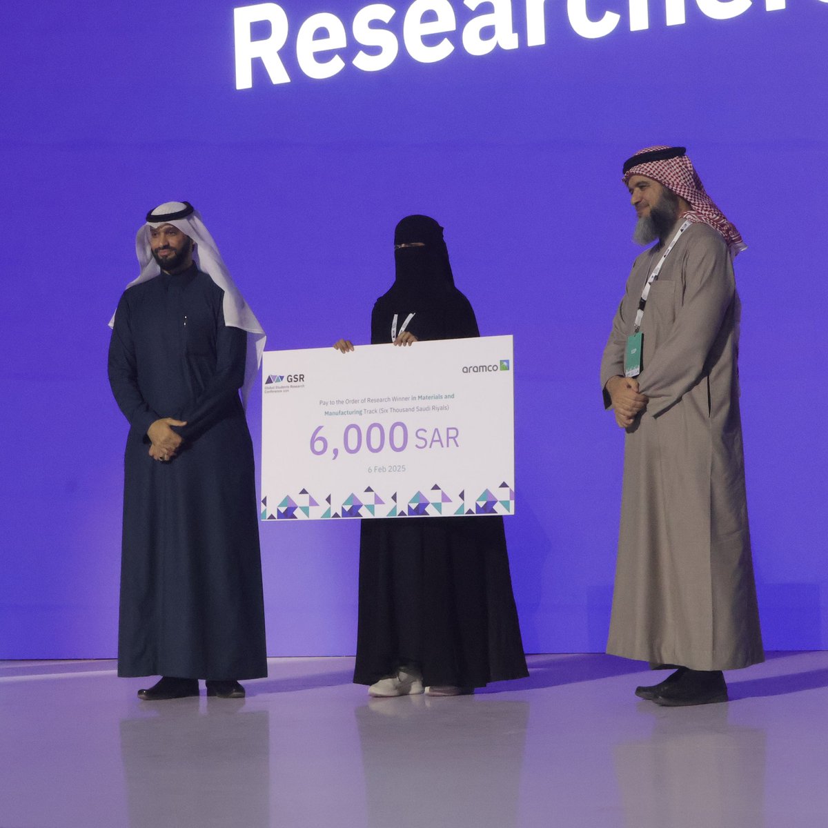 Congratulations to our researchers! Your dedication, innovation, and hard work have truly set you apart. Keep pushing the boundaries of knowledge!💥 

#GSR2025