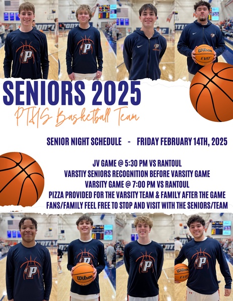 We can't wait to honor our seniors this Friday, be sure to support them by packing the stands for their big night! 
#TRIBE #Seniors #Classof2025