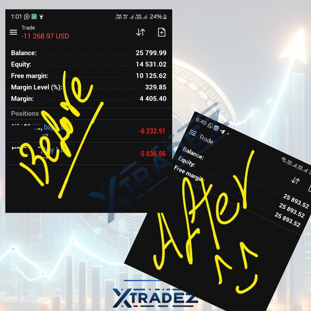 🚀 تحوّل حسابك من الخسارة إلى الأرباح مع XtradeZ! 📈🔥

هل تعاني من تقلبات السوق والخسائر المستمرة؟ 🤯 لا تقلق! فريقنا المتخصص في إدارة الحسابات مستعد لجعل استثماراتك أكثر أمانًا وربحية. 💰✅ 

💬 لا تضيع المزيد من الفرص! تواصل معنا الآن ودعنا نأخذ حسابك إلى مستوى جديد من النجاح