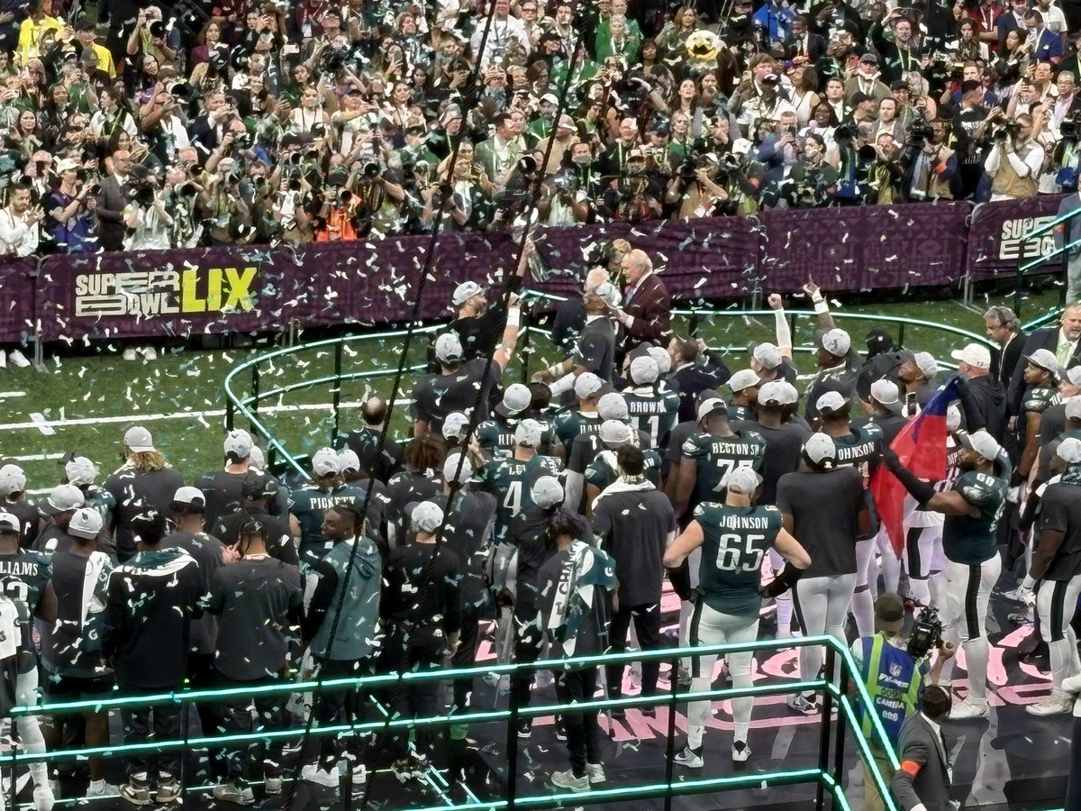 Congratulations Coach Sirianni and the Philadelphia Eagles! 
Super Bowl LIX Champions!