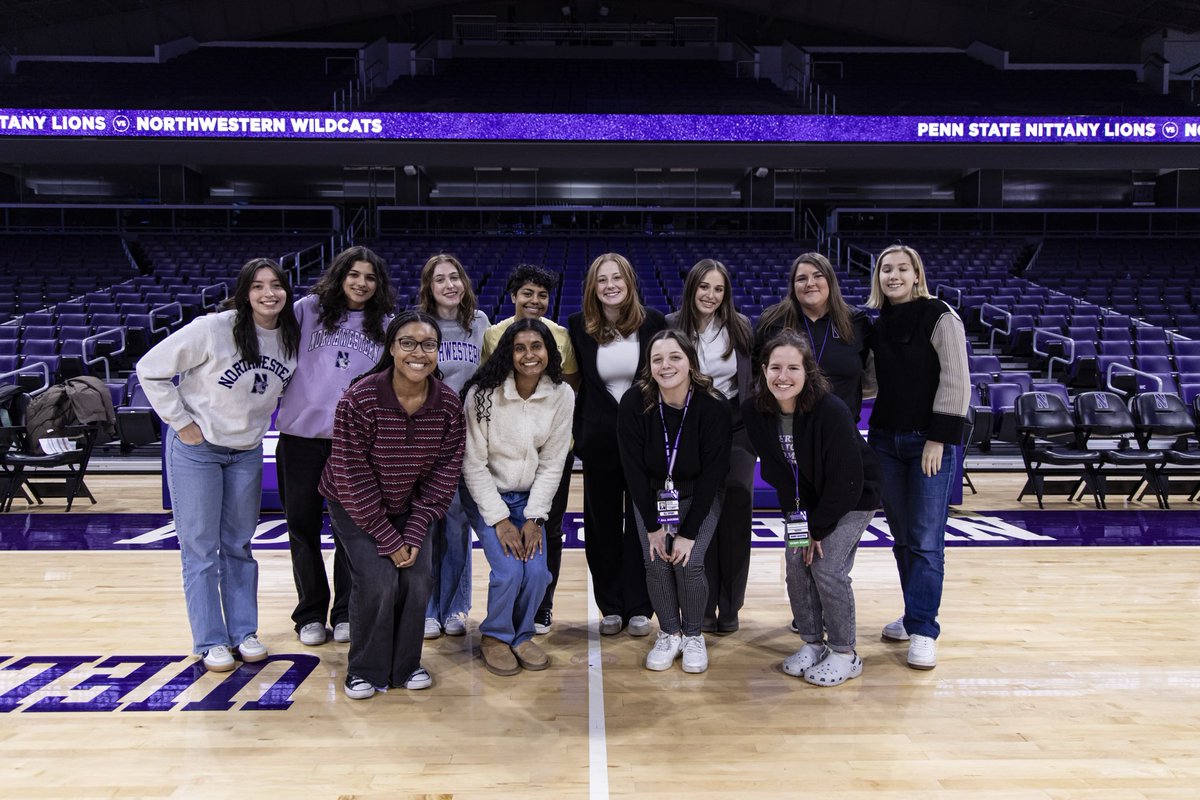 Breaking Barriers 🙌 

In honor of National Girls &amp; Women in Sports Day, yesterday’s <a href="/BigTenPlus/">B1G+</a> broadcast was produced by the first all-female crew in <a href="/NU_Sports/">Northwestern Athletics</a> history!