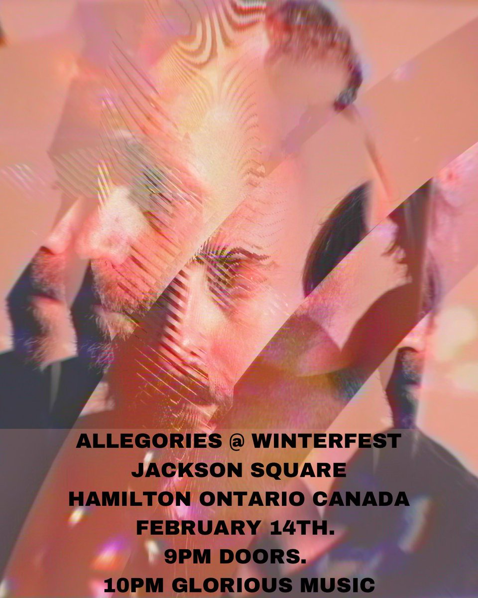 We’re playing our first show in over two years this Friday at Hamilton Winterfest
Whenever we’re coaxed from our slumber, we wonder if it’s our last time performing in public. Because who knows?
And this one is for the lovers and other strangers.
John Tesh style.
