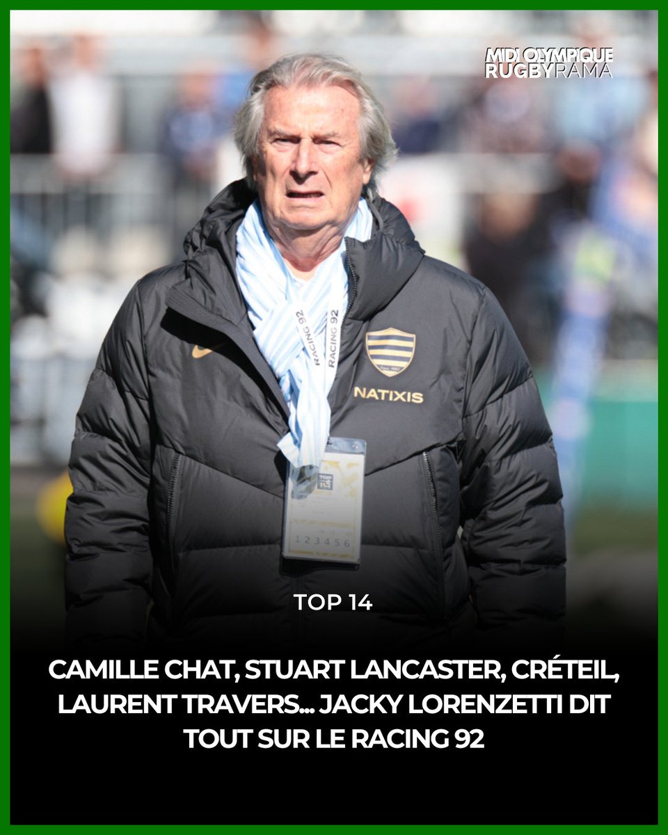 Cette semaine, Jacky Lorenzetti avait des choses à dire : au sujet du départ de Lancaster, de celui imminent de Laurent Travers vers Bayonne ou encore de Camille Chat. 

Ces sujets et bien d'autres dans l'entretien complet > tinyurl.com/3ynb3bt6