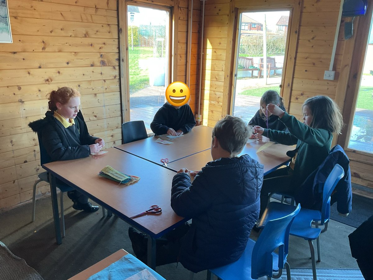 Child-led clubs are the best clubs! #SewingClub has been a big hit with #Year3 and #Year4 - all made possible by #Year6 children stepping up! 🧵🪡