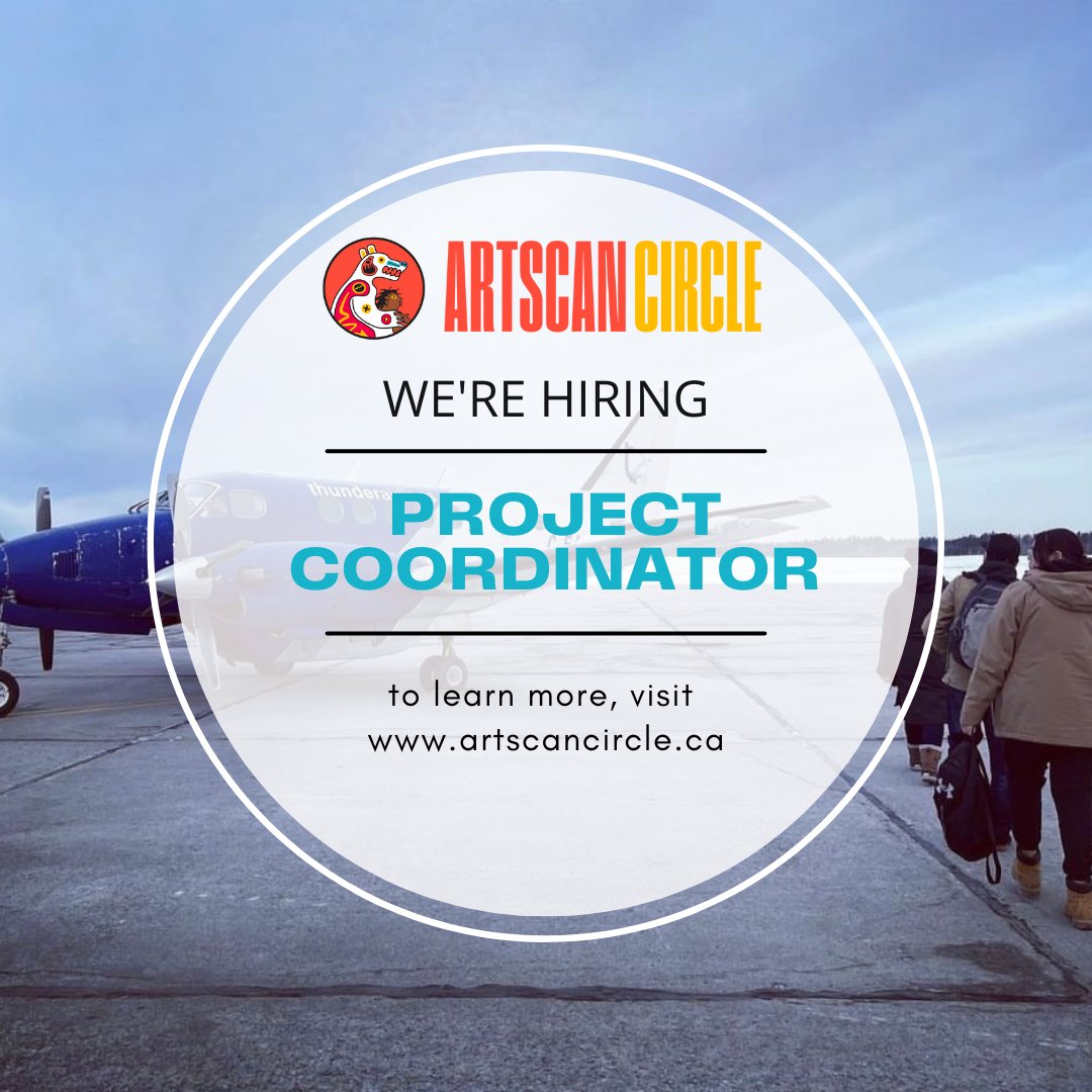 Are you passionate about working with Indigenous Youth in remote, northern communities as well as artists across Canada and making a meaningful and positive impact? 

Artscan Circle is hiring a P/T Project Coordinator. Come join our team!

artscancircle.ca/blog/h47awuygi…