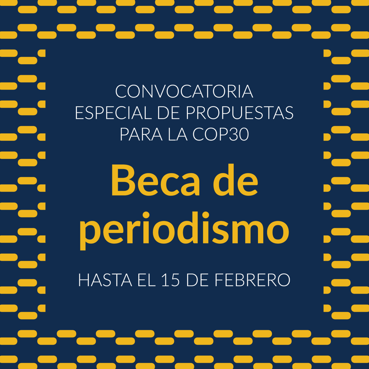 pulitzercenter's tweet photo. ¡Quedan sólo 5 días! 
El Pulitzer Center está en busca de ambiciosos proyectos periodísticos que investiguen problemas climáticos en nuestros bosques y océanos de América Latina en el marco de la #COP30.

¡Postula ahora!
👉https://t.co/psg357WaYe https://t.co/fDmJbvbBjk