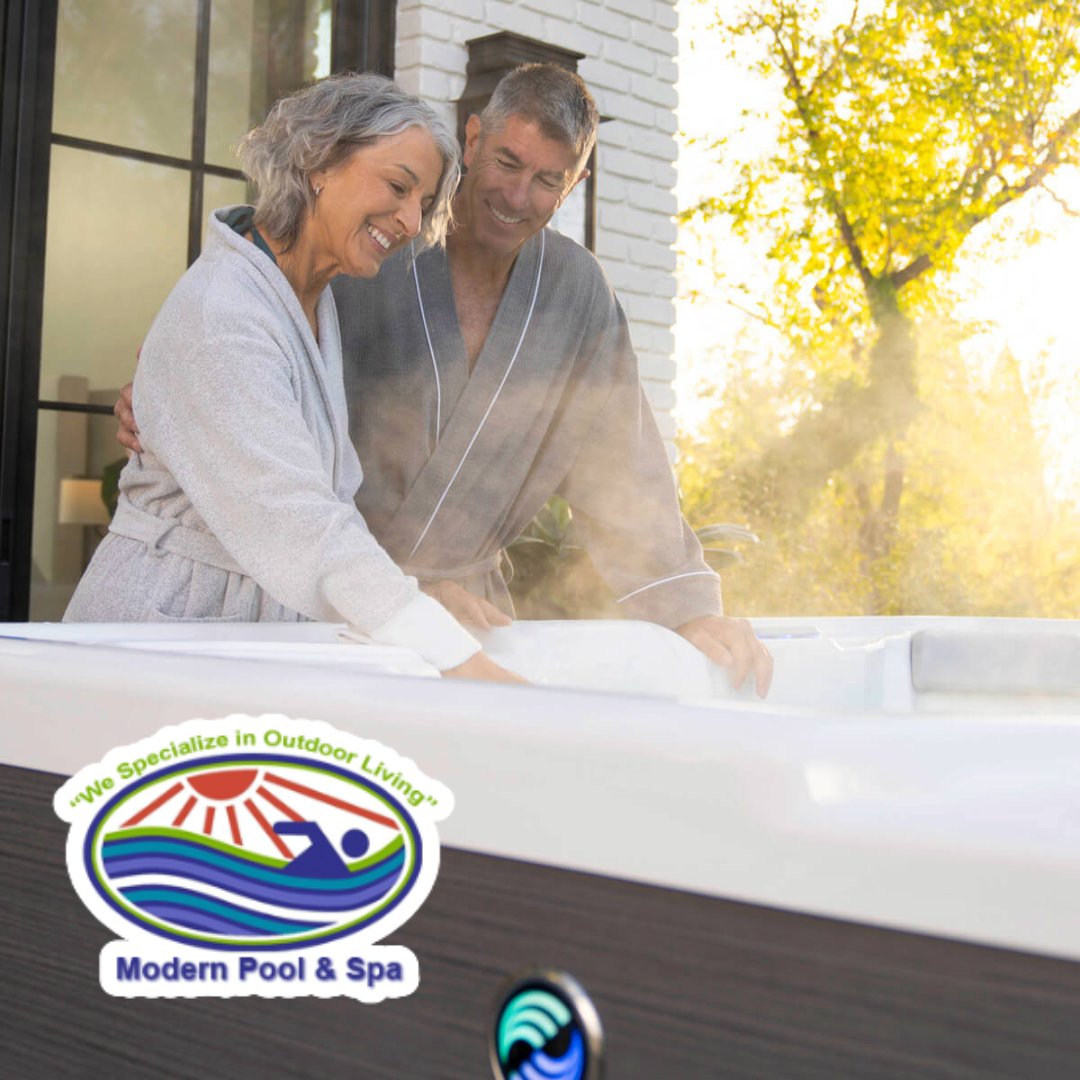 Modernpool's tweet image. A spa from Modern Pool and Spa offers the ideal place to unwind after a busy day. With soothing jets and sleek design, it’s your personal sanctuary.

modernpool.com

#BackyardRetreat #SpaLife #RelaxationStation #ModernPools #OutdoorLuxury