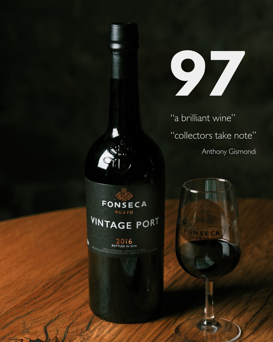 Fonseca Port (@fonsecaport) on Twitter photo "Fonseca seldom, if ever, disappoints."
Awarded 97 points by Anthony Gismondi (<a href="/TheSpitter/">Anthony Gismondi</a>) writing for <a href="/VancouverSun/">The Vancouver Sun</a>, this remarkable Vintage Port is a brilliant wine with a future as extraordinary as its present.
#FonsecaPort #VintagePort #PortWine "Fonseca seldom, if ever, disappoints."
Awarded 97 points by Anthony Gismondi (<a href="/TheSpitter/">Anthony Gismondi</a>) writing for <a href="/VancouverSun/">The Vancouver Sun</a>, this remarkable Vintage Port is a brilliant wine with a future as extraordinary as its present.
#FonsecaPort #VintagePort #PortWine