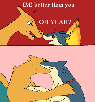 RoeRichard33476's tweet photo. Charizard verses Typhlosion https://t.co/C1vBg6tjTp