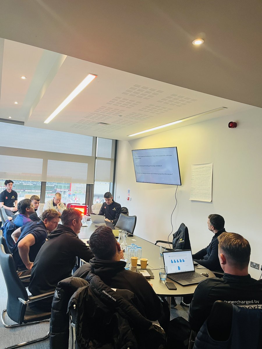 Rohan Randhawa (@rohanrandhawa0) on Twitter photo Today’s office: <a href="/LancsCricketFDN/">Lancashire Cricket Foundation</a> for the @ChanceToShine North Regional Meeting!
Great discussions & top passion for the game🙏
Great work from <a href="/J_D_Hendry/">James Hendry</a> for hosting 👏
Also..Does it ever stop raining on this side of the Pennines?🌧️🤣
#Cricket #ChanceToShine #NorthernWeather Today’s office: <a href="/LancsCricketFDN/">Lancashire Cricket Foundation</a> for the @ChanceToShine North Regional Meeting!
Great discussions & top passion for the game🙏
Great work from <a href="/J_D_Hendry/">James Hendry</a> for hosting 👏
Also..Does it ever stop raining on this side of the Pennines?🌧️🤣
#Cricket #ChanceToShine #NorthernWeather