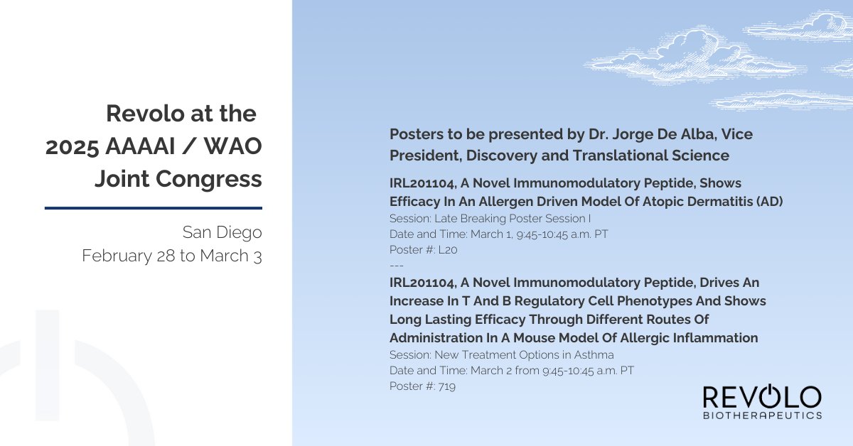 Revolo Biotherapeutics tweet media