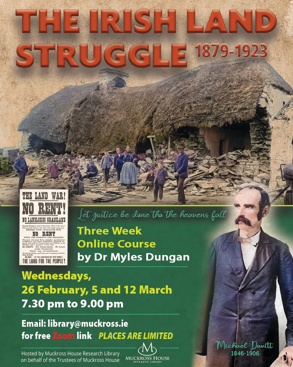 Basing this lecture series on 'Land is all that matters'.