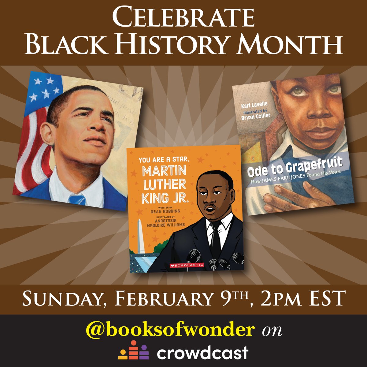 Dean Robbins (@deanrobbins) on Twitter photo I had fun at "Celebrate #BlackHistoryMonth" with NYC’s <a href="/BooksofWonder/">Books of Wonder</a>, discussing my new <a href="/Scholastic/">Scholastic</a> picture book YOU ARE A STAR, MARTIN LUTHER KING, JR. And guess what--if you missed it, you can watch the video! See here: crowdcast.io/c/y7sy4flygq42 I had fun at "Celebrate #BlackHistoryMonth" with NYC’s <a href="/BooksofWonder/">Books of Wonder</a>, discussing my new <a href="/Scholastic/">Scholastic</a> picture book YOU ARE A STAR, MARTIN LUTHER KING, JR. And guess what--if you missed it, you can watch the video! See here: crowdcast.io/c/y7sy4flygq42