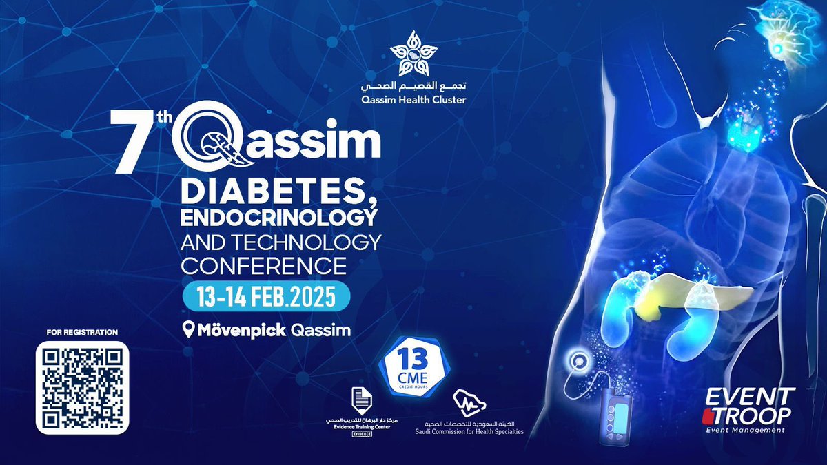 Join the 7th Qassim Diabetes, Endocrinology, and Technology Conference on Feb 13-14.

Earn 13 CME hours—because diabetes care is more than numbers, it’s about lives.

Register now
qassimendocrine.com

<a href="/ClusterQassim/">تجمع القصيم الصحي</a>
<a href="/T1D_Arabic/">مجتمع السكري النوع الأول</a>
<a href="/Drfahad1990/">د. فهد البديوي</a>
<a href="/Alguwaihes/">د. عبدالله محمد القويحص</a>
<a href="/DrGeffari/">د.متعب القفاري Metab Algeffari</a>
<a href="/Malmehthel/">Mohammed Almehthel محمد ال مهذل</a>