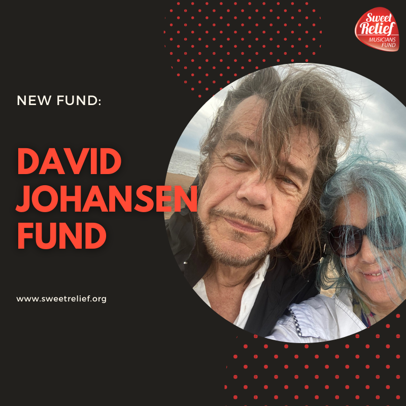 SweetRelief's tweet photo. NEW FUND: David Johansen
https://t.co/LJxEdVqOuM

David has been in intensive treatment for stage 4 cancer for most of the past decade. Five years ago at the beginning of the pandemic, they discovered that David’s cancer had progressed and he had a brain tumor. https://t.co/KeFsT0nyOH