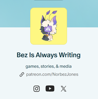 Bez: Interactive Fiction, Visual Novels, & Writing tweet media
