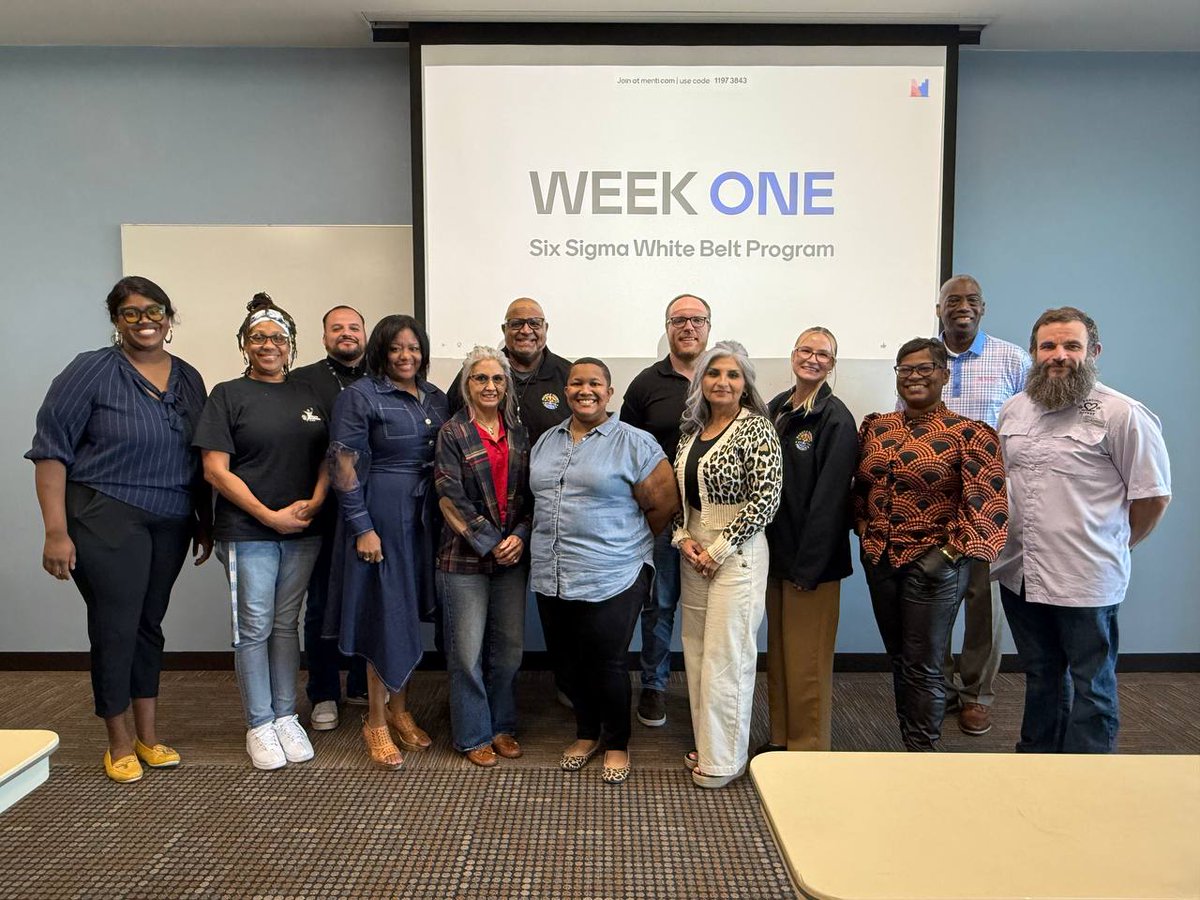 Level up! Our P2G team crushed their White Belt Six Sigma training.  Ready to streamline processes and deliver even better results for our community. #SixSigma #ProcessImprovement #P2G