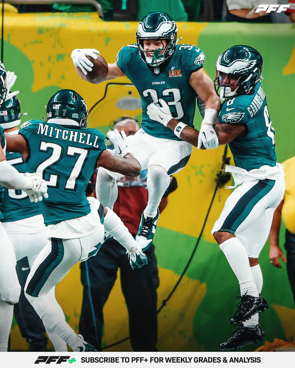 The Eagles this postseason:

+12 Turnover Differential 😳