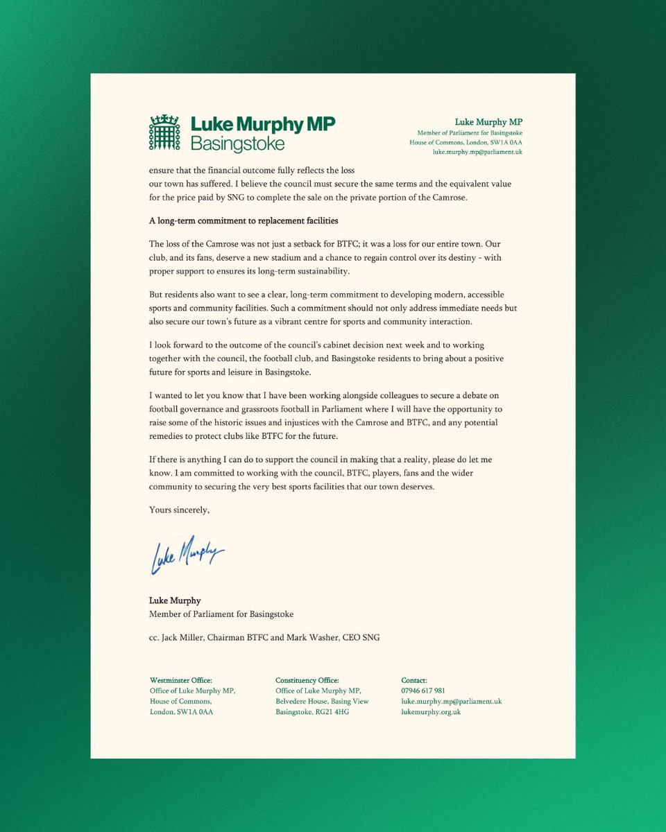 Luke Murphy MP tweet media