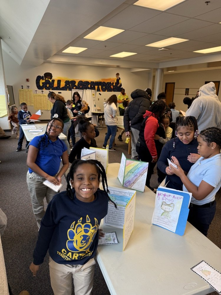 3rd Grade students invited families and students to view their showcase of learning for their @eleducation Frogs unit!
#bestinthewest