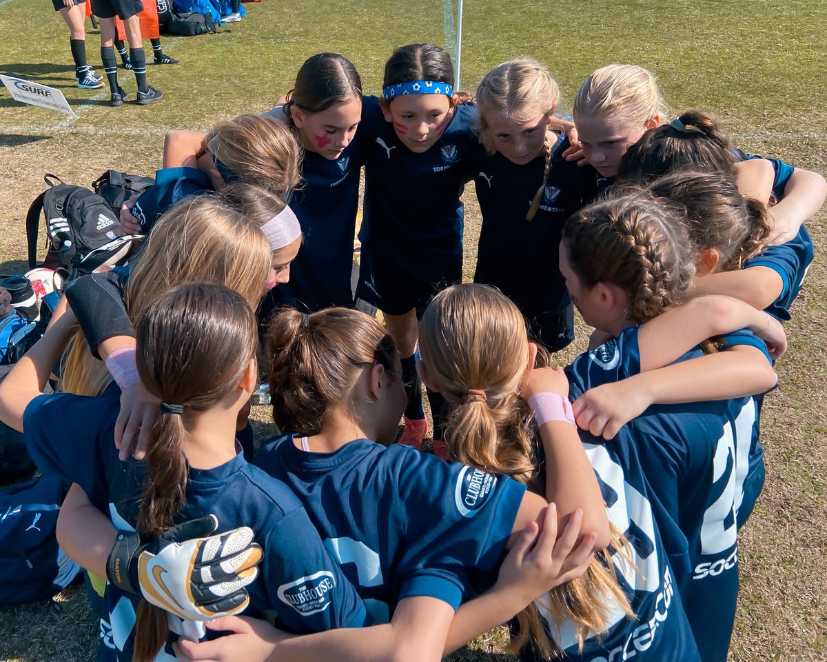 Our 2014 Girls battled through a tough weekend and finished strong with a penalty kick goal! 💪 Way to keep pushing!