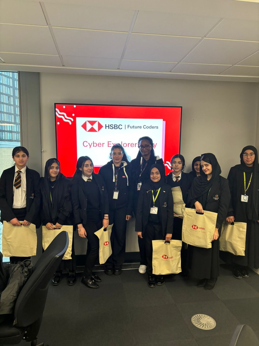 CarltonBolling's tweet image. Year 8/9 girls had an inspiring time at the Cyber Explorers Careers event at @sheffhallamuni A huge thank you to the Cyber Explorers and the amazing companies sharing exciting career opportunities in cyber security and pathways #CyberExplorers
#WomenInTech #CyberSecurityCareers