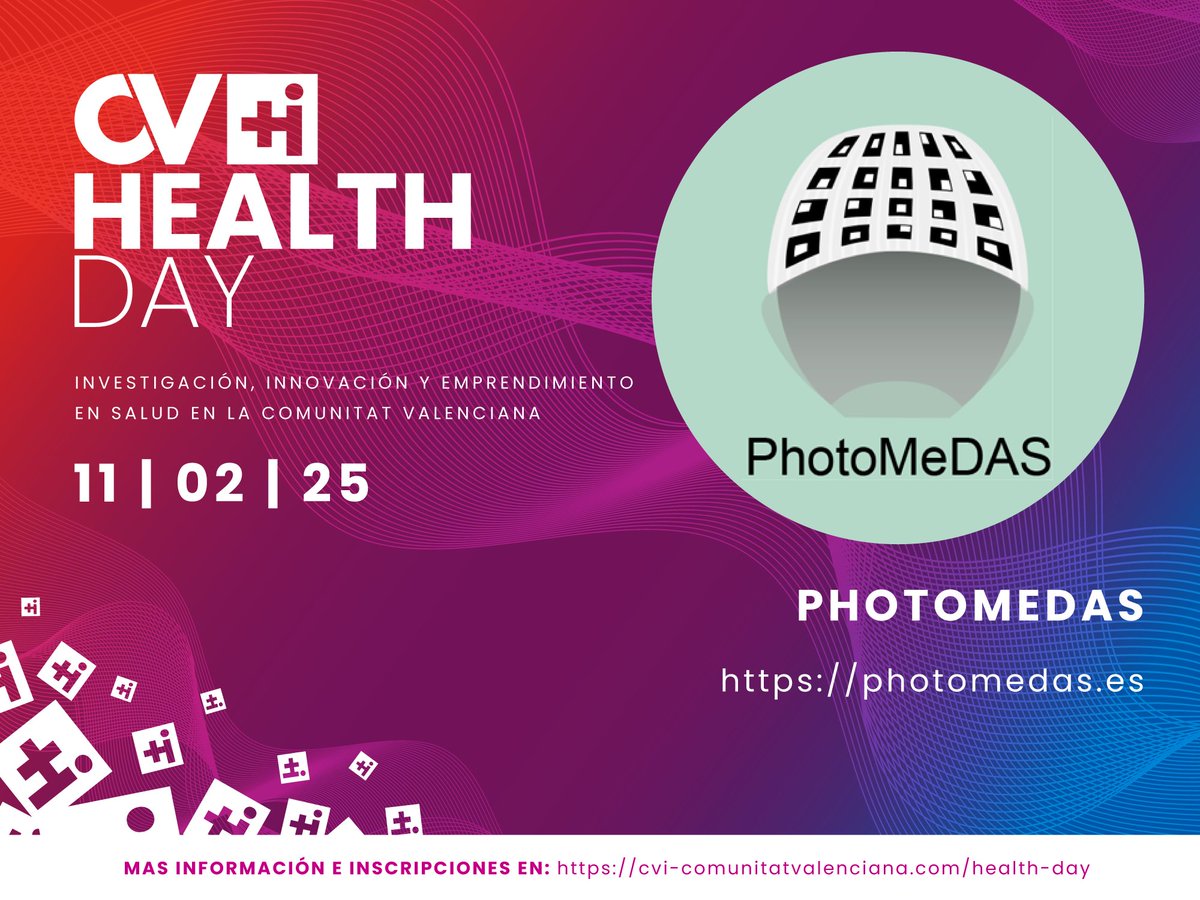 José Luis Lerma (@josellerma) on Twitter photo Si participas en el 'Health Day' <a href="/CViComunitatVal/">CV+i Comunitat Valenciana</a> mañana, no dudes en pasar por nuestro estand HS23 (Terraza del Biohub). ¡Encantados de mostraros los últimos avances de PhotoMeDAS! <a href="/GIFLE_UPV/">GIFLE UPV</a> <a href="/SaludISCIII/">Instituto de Salud Carlos III (ISCIII)</a> <a href="/GVAavi/">IVACE+i Innovación</a> <a href="/IISLaFe/">IIS La Fe</a> <a href="/UpvInnovacion/">UPV-innovación</a> <a href="/GeomaticaUPV/">Geomática y Topografía UPV</a> Si participas en el 'Health Day' <a href="/CViComunitatVal/">CV+i Comunitat Valenciana</a> mañana, no dudes en pasar por nuestro estand HS23 (Terraza del Biohub). ¡Encantados de mostraros los últimos avances de PhotoMeDAS! <a href="/GIFLE_UPV/">GIFLE UPV</a> <a href="/SaludISCIII/">Instituto de Salud Carlos III (ISCIII)</a> <a href="/GVAavi/">IVACE+i Innovación</a> <a href="/IISLaFe/">IIS La Fe</a> <a href="/UpvInnovacion/">UPV-innovación</a> <a href="/GeomaticaUPV/">Geomática y Topografía UPV</a>