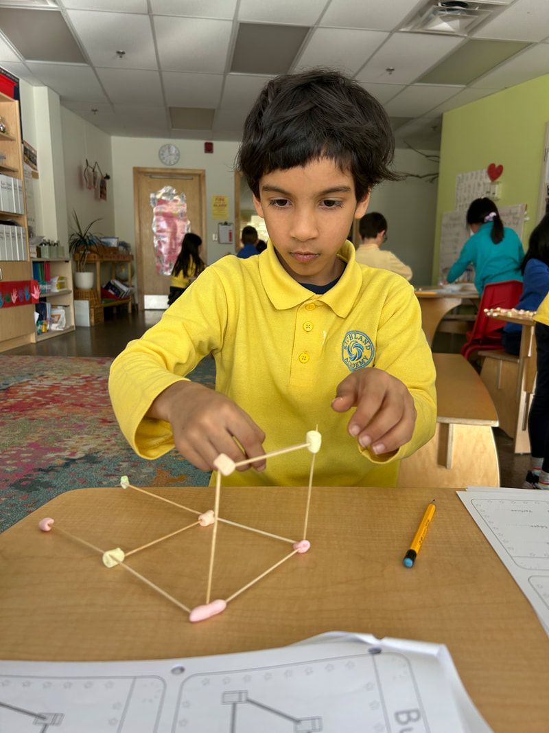 richlandacad's tweet image. Our Grade 1 students are taking their geometry skills to the next level as they explore the transition from 2D to 3D shapes! This foundation sets them up for future math success in concepts like volume, surface area, and beyond! #GeometryInAction #MathMatters #2Dto3D #IBPYP #Math