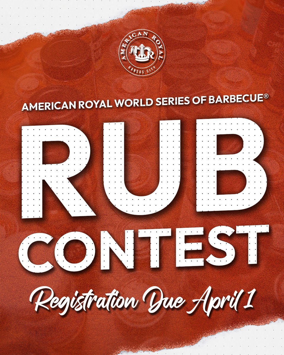Do you have what it takes to be named the BEST BBQ rub?? 🏆 Test your product against the best of the best in the World Series of Barbecue Rub Contest. Registration closes April 1; however, entries are capped at 300 and are filling up!
Register here 👉🏻 bit.ly/ARRubContest