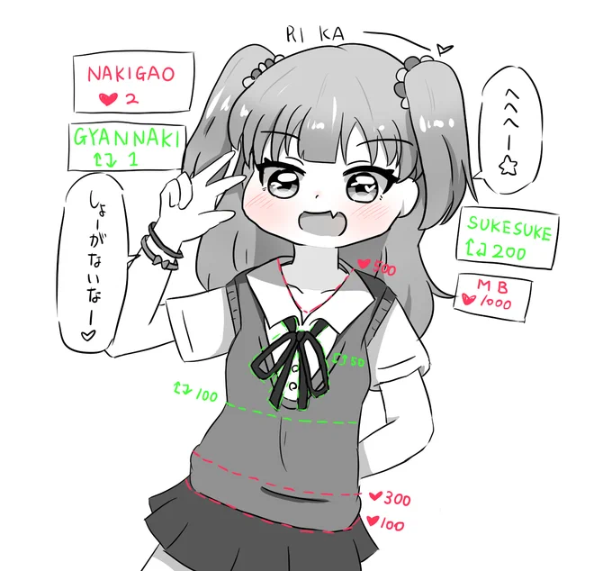 流行りに乗る莉嘉ちゃ🦁 
