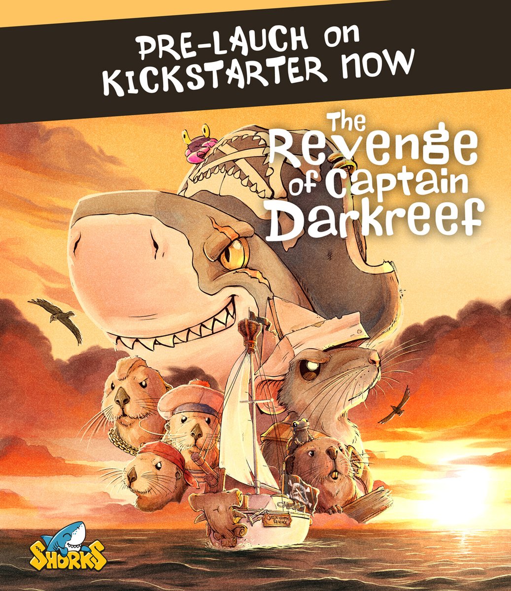 siyann_stuff's tweet photo. PRE-LAUNCH is ON! Don't miss your chance! every backer who will pledge for the first 24 hours will get a FREE bonus!
Be ready for the next Shorks adventure, it's going to be EPIC!
As usual, link in comments and in my bio https://t.co/Q3GhZzcFD8