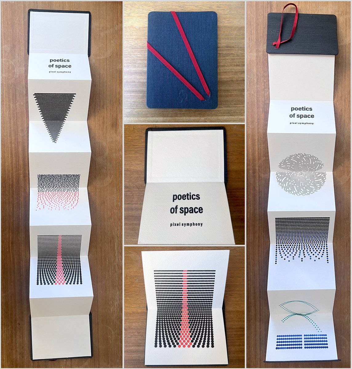 Introducing ‘Poetics of Space: Folded Apertures’

A notebook featuring 6 unique plots from the series, presented in folded accordion pages.

This limited edition of 6 works is signed, numbered, and can be redeemed upon minting 25 iterations or from my store.

Details below 🧵👇