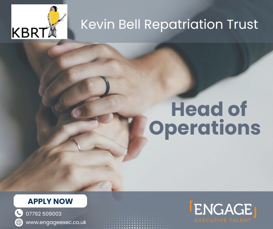 KBRT is a dedicated charitable organisation established to relieve the financial burden on bereaved families repatriating the remains of loved ones who have died abroad in sudden or tragic circumstances.
For more info visit 🔗 bit.ly/4hHLnwy
Apply by 19/03/2025
<a href="/KBRT2013/">KBRT</a>