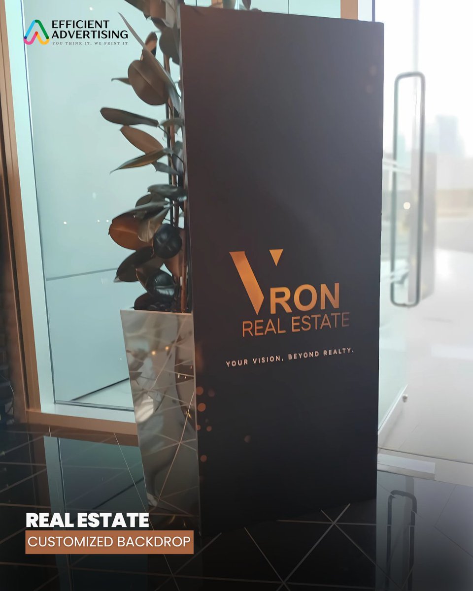 EfficientUAE's tweet image. 🏡 Customized Backdrop for Real Estate Company 

📞 +971 42 71 1048
🌐 efficientadvt.com
🔗 linktr.ee/efficientuae

#RealEstateBranding #CustomBackdrop #PropertyEvents #EventBranding #DubaiRealEstate #EfficientAdvt