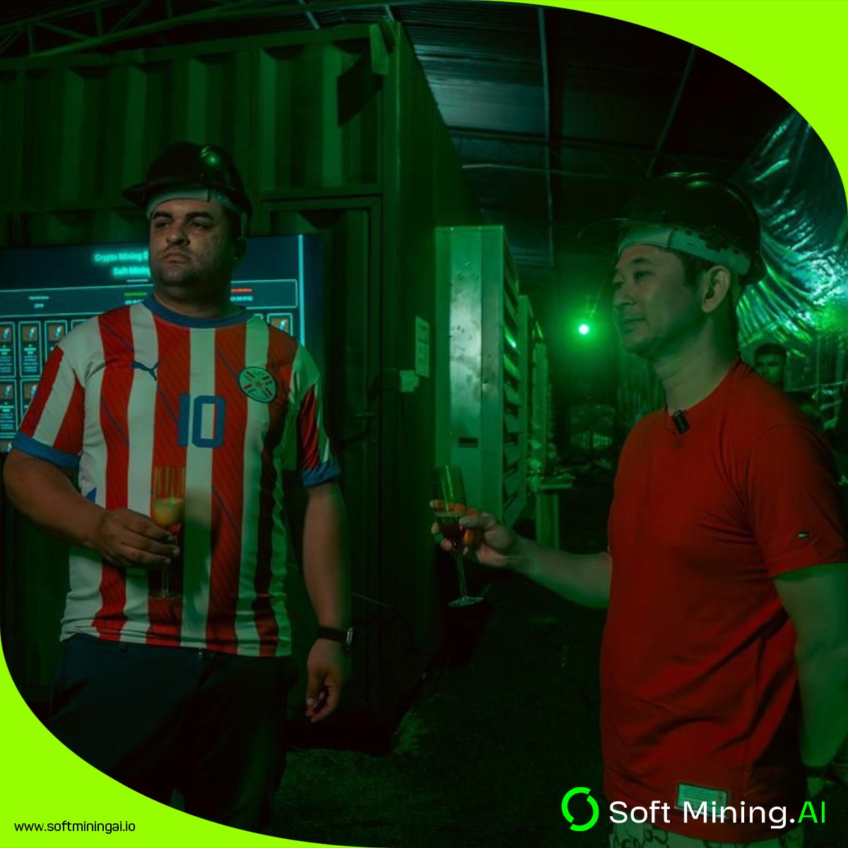 🇺🇸 New Soft Mining AI Unit in Paraguay! 🇵🇾✨
🇨🇳 Soft Mining AI 在巴拉圭的新矿场单位！ 🇵🇾✨
🇻🇳 Soft Mining AI mở rộng với đơn vị mới tại Paraguay! 🇵🇾✨
🇰🇷 소프트 마이닝 AI, 파라과이에 새로운 채굴 센터 개설! 🇵🇾✨
🇯🇵 Soft Mining AIの新しいパラグアイ拠点！ 🇵🇾✨