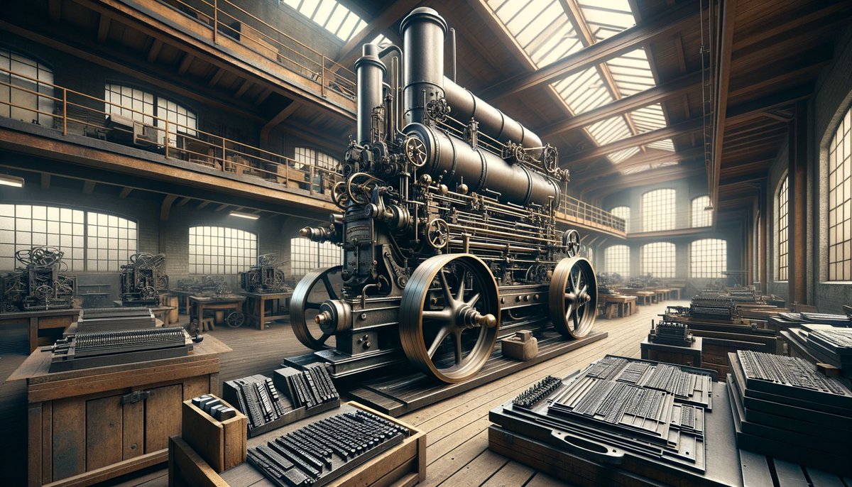 muellerdevatx's tweet image. "Ever wonder where 'boilerplate code' comes from? 🤔 It links back to steam engines & typesetting! Just like our code, it’s about reliability & efficiency. Let's build something impactful for your business! 🔧 #MUELLERSolutions #CodeHistory #TechFacts"