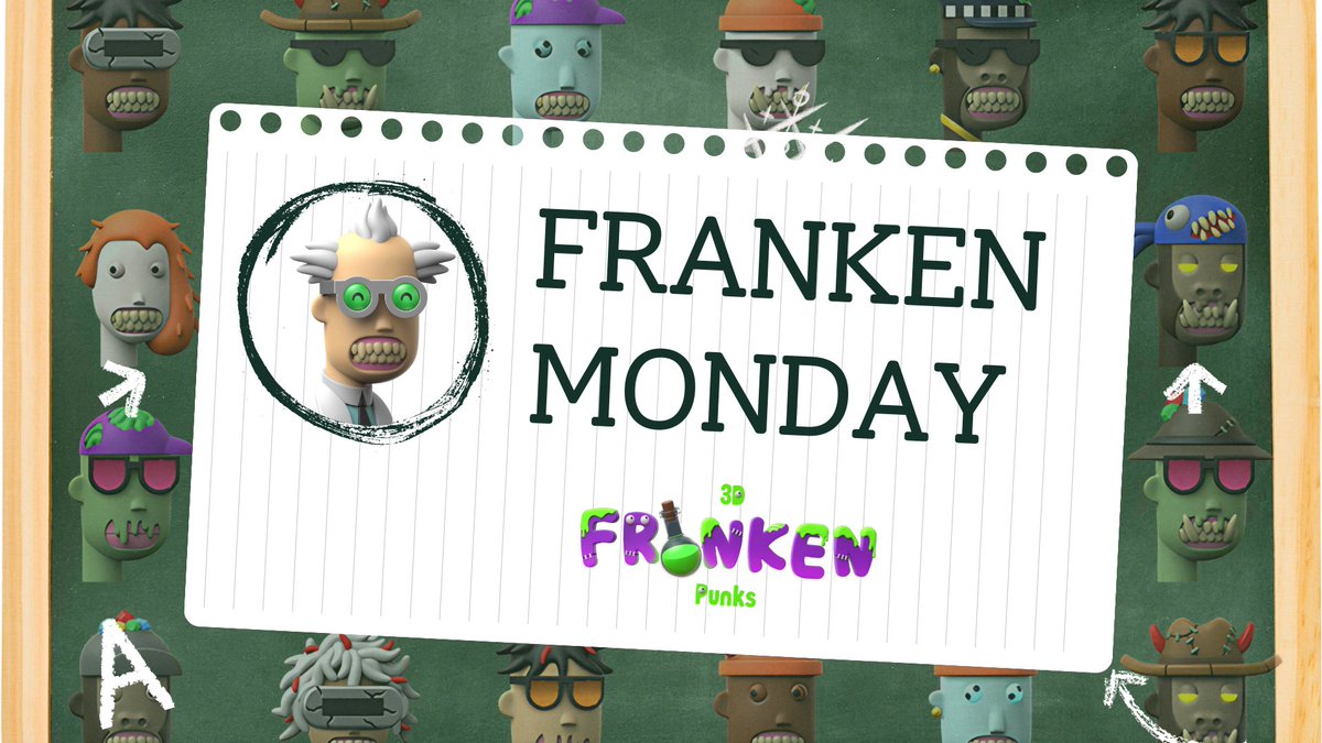 Hey Punks,

You know what we do on Mondays!
Share your favorite Frankenpunks even if you don't own it. (Who knows what the Doc is planning)

Every Frankenpunk posted gets a repost ......let's goooo
Muahahahaha😈😈😈