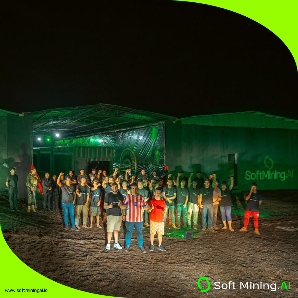 🇺🇸 New Soft Mining AI Unit in Paraguay! 🇵🇾✨
🇨🇳 Soft Mining AI 在巴拉圭的新矿场单位！ 🇵🇾✨
🇻🇳 Soft Mining AI mở rộng với đơn vị mới tại Paraguay! 🇵🇾✨
🇰🇷 소프트 마이닝 AI, 파라과이에 새로운 채굴 센터 개설! 🇵🇾✨
🇯🇵 Soft Mining AIの新しいパラグアイ拠点！ 🇵🇾✨