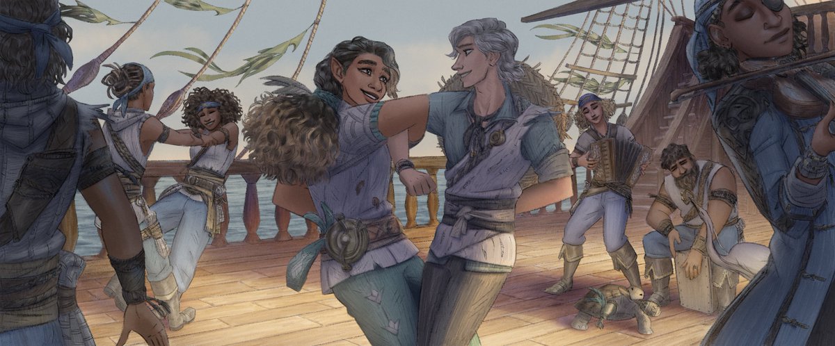NinthCloudArt's tweet photo. Songs of the seas 🎶. #osrs https://t.co/lEONPT9cBS
