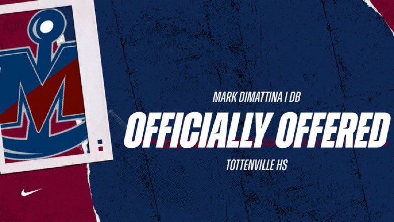 After a great conversation with <a href="/CoachCalman/">Jason Calman</a> I am blessed to receive my first football offer to
<a href="/MaritimeCollege/">SUNY Maritime College</a> !!
<a href="/jackamato/">Brian Neville</a> <a href="/TottenvilleFbal/">Tottenville Football</a>