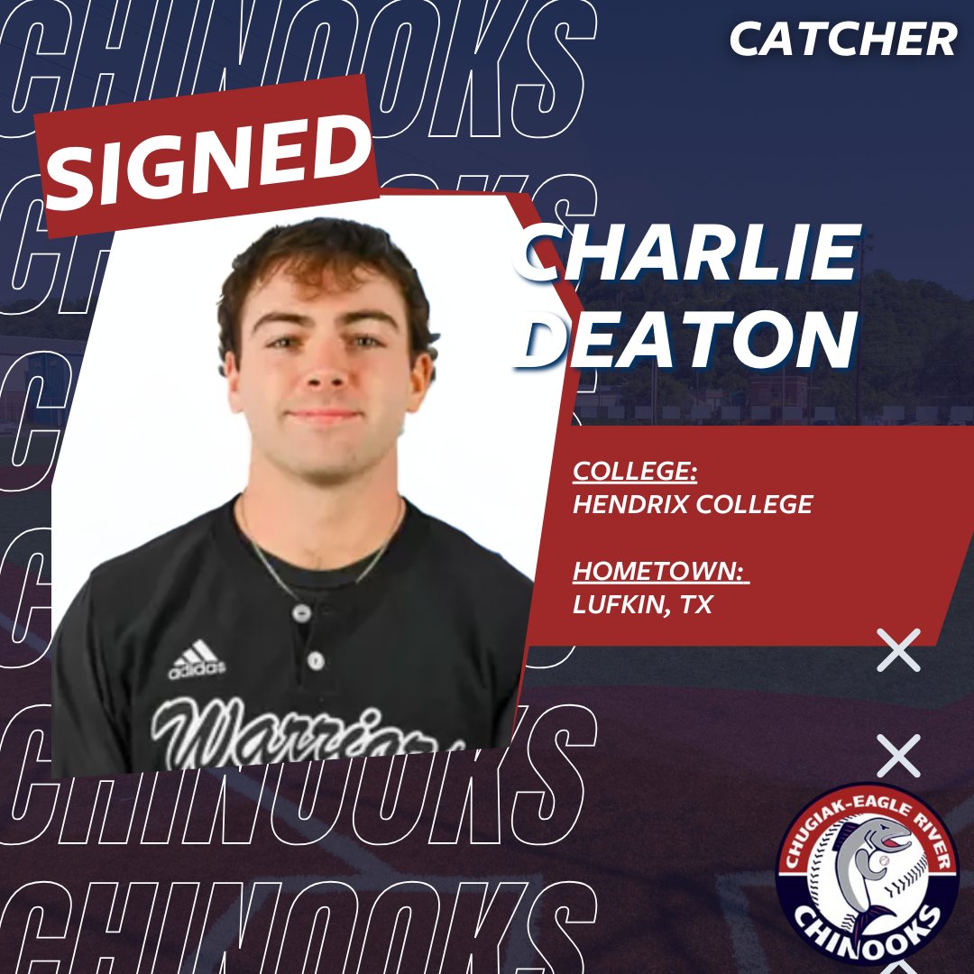CERchinooks's tweet photo. SIGNED

Charlie Deaton has signed to play with the Chinooks this Summer 2025. Deaton will be a catcher and comes from Hendrix College.

#ChinooksBaseball #BaseballSigning #Signing #Nooks #NooksNation #RollNooks #FishOn #Baseball https://t.co/iBUhx5J1zK