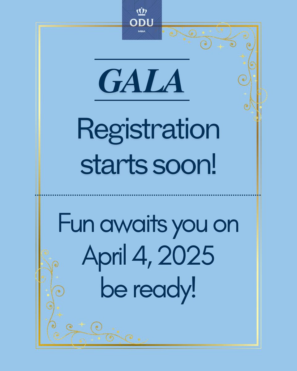 ODU_MBA's tweet photo. Stay Tuned with us! #mbaatodu #mba60thanniversary #ODU #stromecob https://t.co/elSq7wYF3X