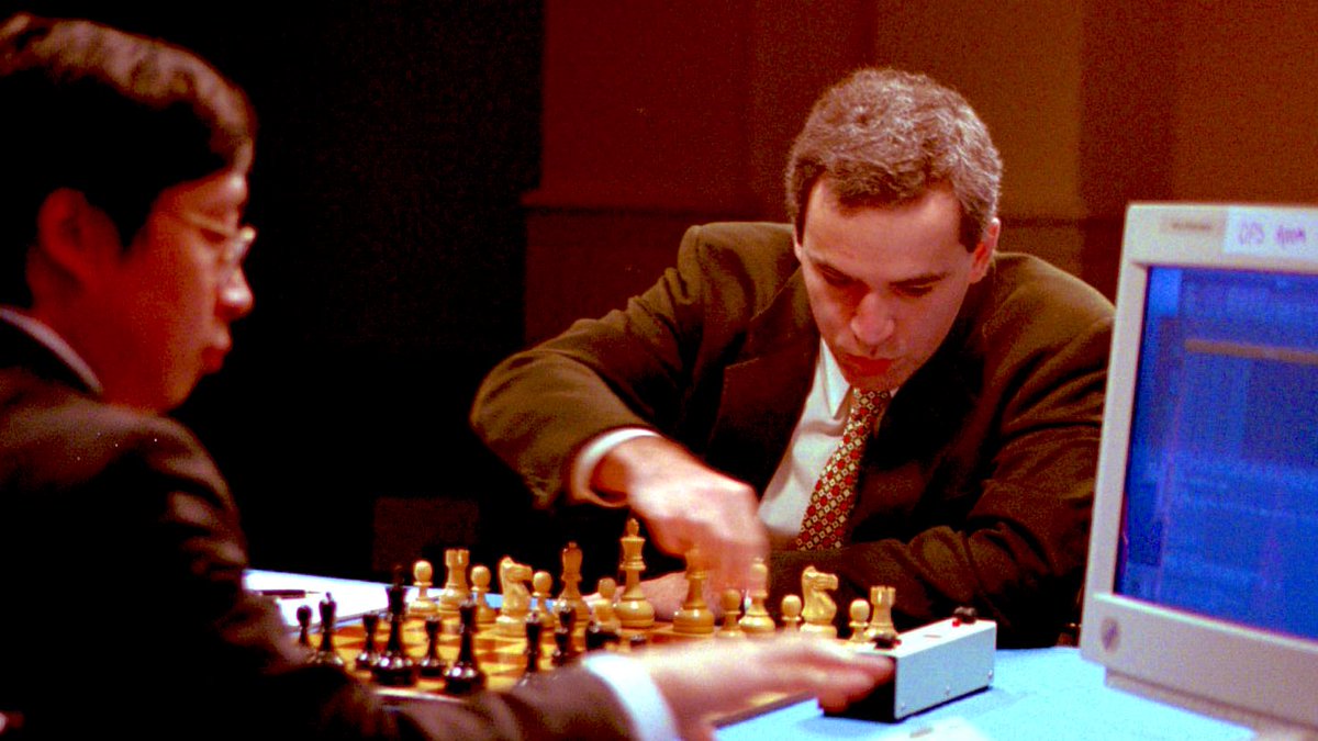 [On en parle] «  le 10 février 1996, Garry Kasparov était battu par l’ordinateur Deep Blue ♟️ avant de le battre dans les sessions suivantes »
💬 allusion de <a href="/SebLecornu/">Sébastien Lecornu</a> à l’ouverture des conférences sur l’IA dans le domaine de la défense… ce 10 février 2025 ! #SommetActionIA
