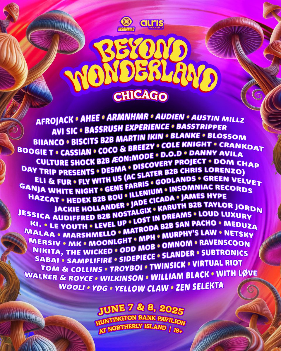 Beyond Wonderland Chicago lineup