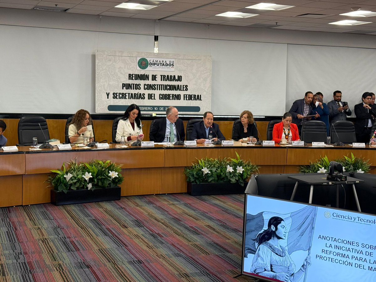 MarinaVitela_'s tweet photo. Hoy estuvimos en la reunión de trabajo de la Comisión de Puntos Constitucionales con las y los titulares de las Secretarías de Agricultura y Desarrollo Rural y de Ciencia, Humanidades, Tecnología e Innovación, con el tema: la conservación y protección de los maíces nativos. #MV https://t.co/Rfme0f5UqK
